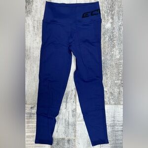 ECHT Deep Blue High-Waist Performance Leggings